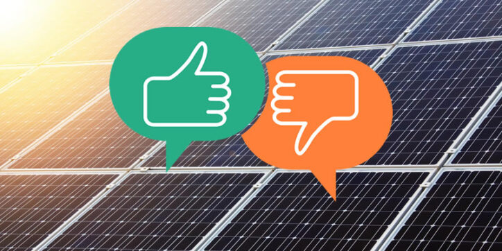 Pros and cons of solar energy