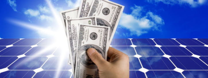 Get money for using solar energy: 
